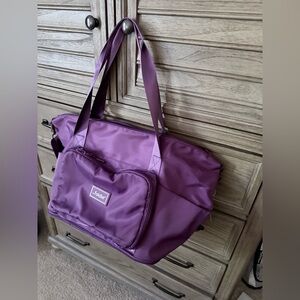 Foldie travel bag purple